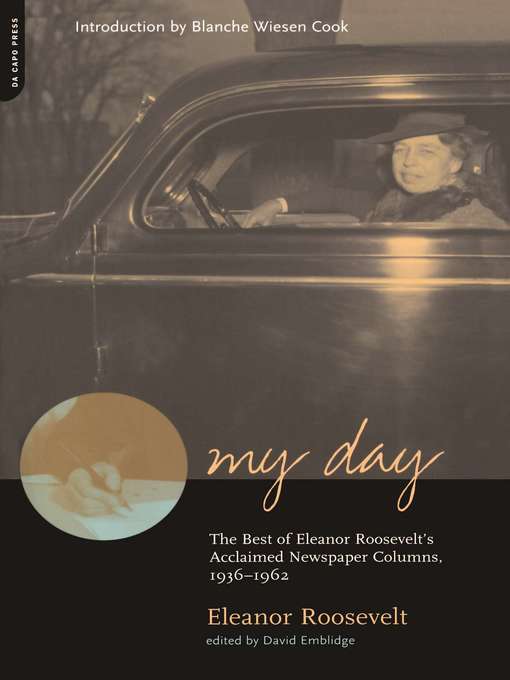 Title details for My Day by Eleanor Roosevelt - Wait list